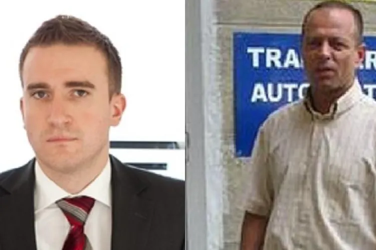 Imagini cu avocații Rareș Lăpușan și Victor Rusa, când se bat la Tribunalul Cluj - VIDEO