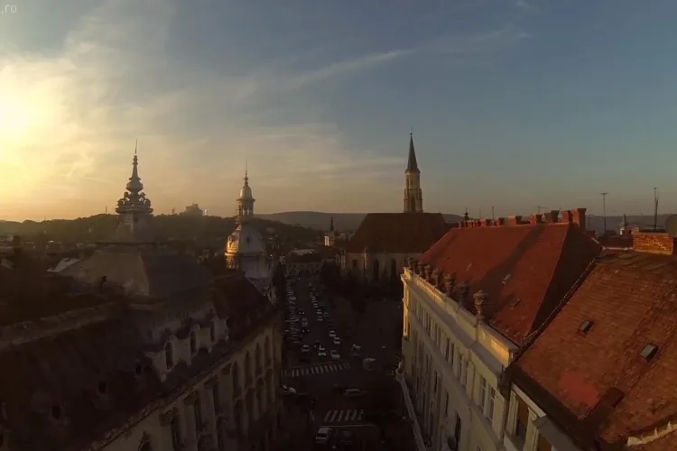 Clujul cum nu l-ai VĂZUT NICIODATĂ. Filmare care te lasă fără CUVINTE - VIDEO