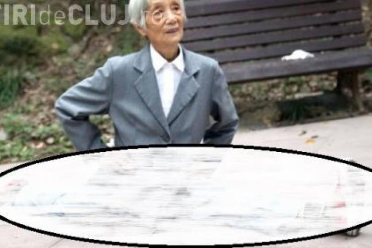 O pensionară de 86 de ani din China face sfoara ca la 20 de ani - FOTO
