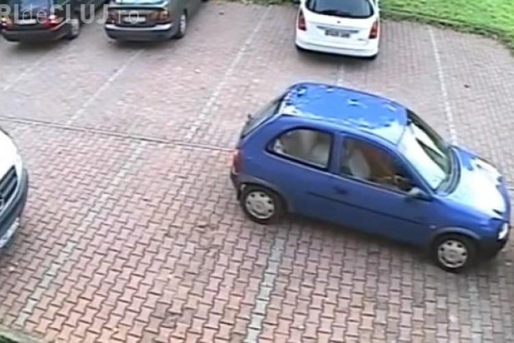 Cea mai proastă ieșire dintr-o parcare pe care ai văzut-o - VIDEO