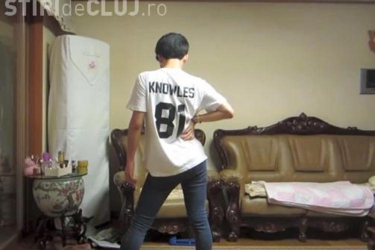 CLIPUL ZILEI: Un băiat ”îi dă lecții” la dans lui Beyonce VIDEO