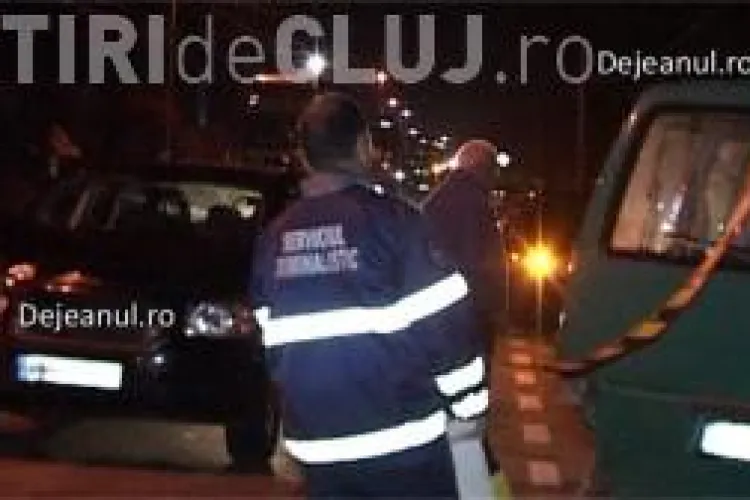 Accident în fața postului de Poliție de la Căieșu. O femeie a ajuns în spital VIDEO