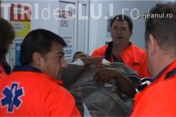 Un clujean a ajuns la spital după ce a fost înjungiat de propriul frate VIDEO