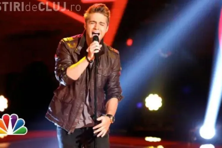 Românul care a ajuns la The Voice USA a fost eliminat din competiție. Vezi prestația sa VIDEO