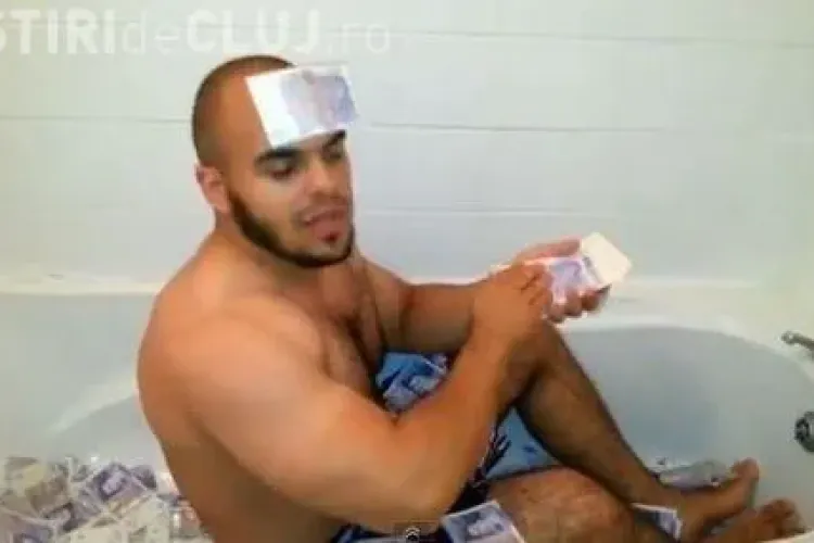 Ţăranul cu Maserati face baie în BANI! - VIDEO