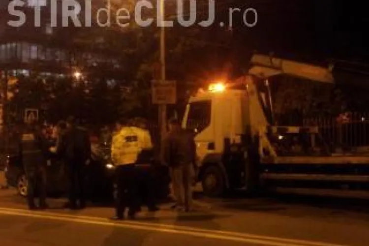 Accident lângă Iulius Mall Cluj! Femeie lovită pe trecerea de pietoni la intrarea spre Auchan