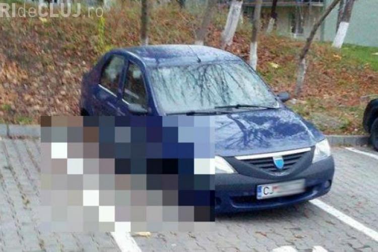 Un clujean și-a găsit mașina fără roți, în Gheorgheni. A sunat direct la Poliție - FOTO