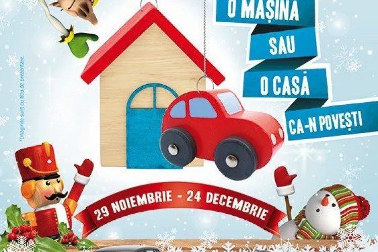 Apartament cu două camere și Volkswagen Tiguan, marile premii de Crăciun de la Iulius Mall. Vezi cum poți câștiga(P)