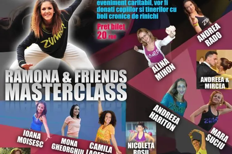 Zumbathon caritabil pentru tinerii care suferă de insuficiență renală