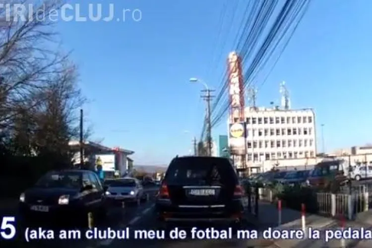 Clujul plin de șoferi indisciplinați. Paszkany se află printre ei - VIDEO