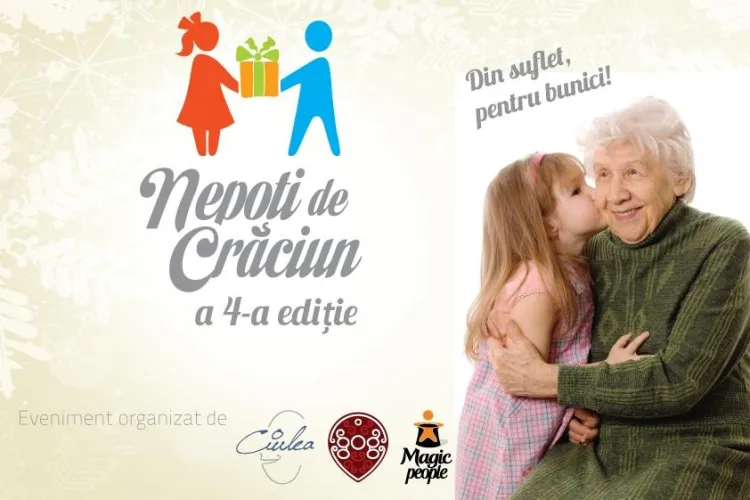 Proiectul umanitar ”Nepoți de Crăciun”, organizat de Cristian Gog la Cluj-Napoca și în acest an