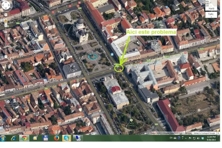 Benzile de circulație din Piața Avram Iancu, regândite pentru că sunt un PERICOL pentru circulație