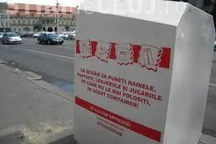 10.000 de lei donati Spitalului Clujana, din banii proveniți din vânzarea hainelor aruncate la container de clujeni