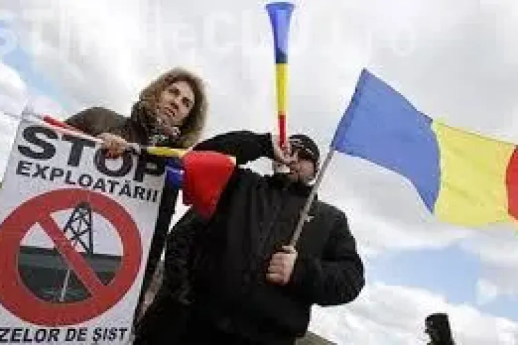 Chevron a suspendat activitatea la Pungești în urma protestelor