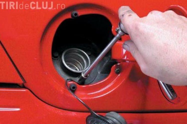 Hoții de combustibili prădează TIR-urile parcate în Cluj. Au furat 300 de litri de motorină