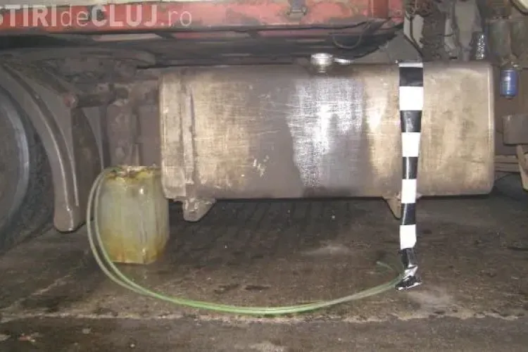 Au furat motorina dintr-o mașină parcată în fața Sălii Sporturilor Cluj