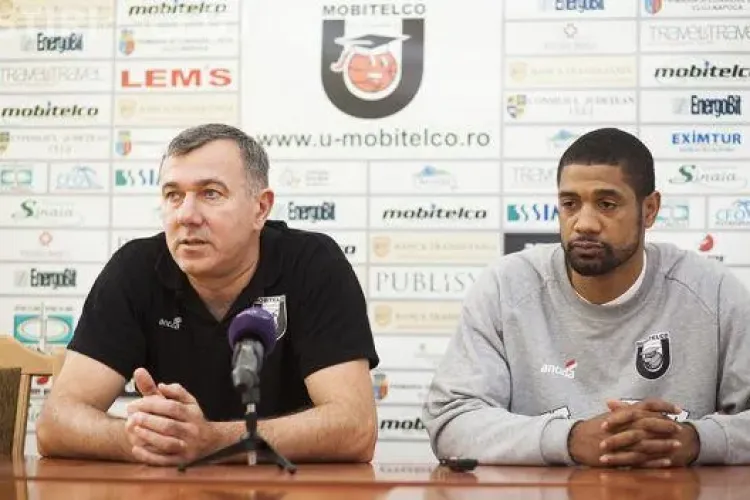 ”U” Mobitelco ar putea juca împotriva Timișoarei fără doi oameni de bază