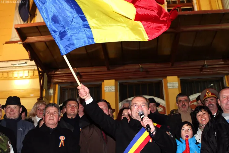 15.000 de clujeni la FOCUL DE ARTIFICII din Piața Avram Iancu - VIDEO