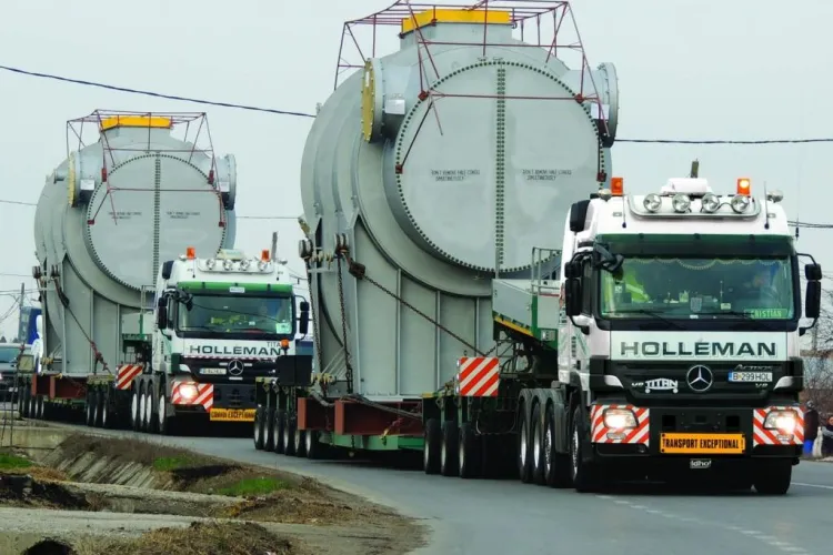 Transport agabaritic pe străzile Clujului! Pe unde va trece