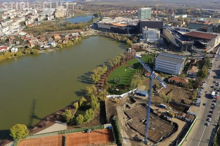 Iulius Mall Cluj a închiriat deja mai mult de jumătate din clădirea de birouri de lângă parc