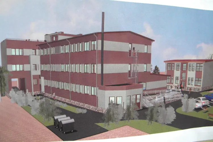 Un bloc cu 46 de locuințe sociale, amenajat langă Gară, în fosta școală Terapia - VIDEO