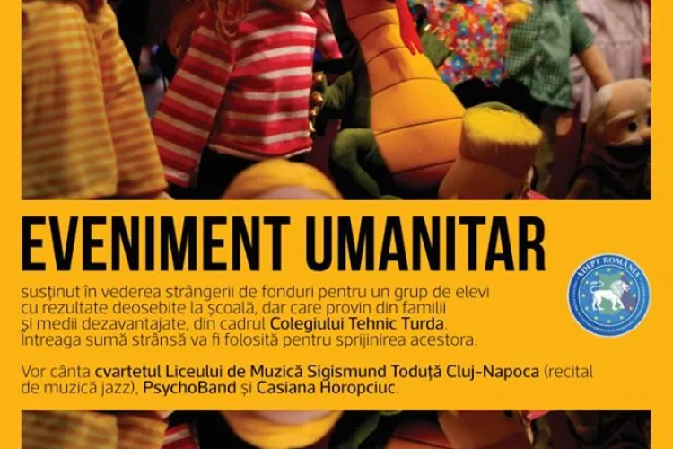 Strângere de fonduri pentru elevii de la Colegiul Tehnic Turda