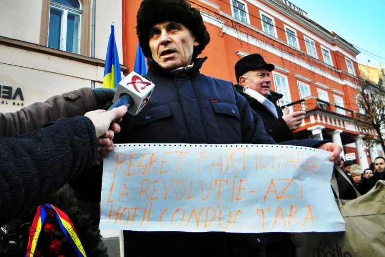 Ceartă între revoluționari la Cluj: ”Regret participarea mea la REVOLUȚIE!” Replică: ”Mai pune mâna și muncește” - VIDEO