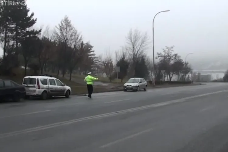 Razie în trafic la Cluj! S-au dat amenzi în valoare de 7.500 de lei - VIDEO