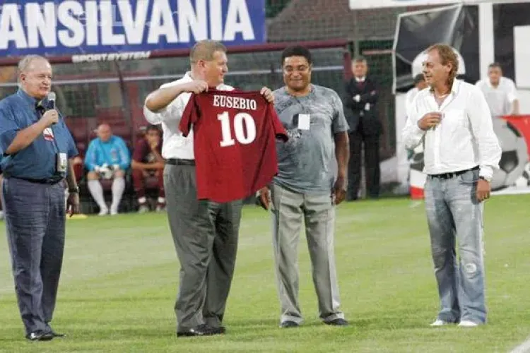 Conducerea CFR Cluj plânge moartea lui Eusebio: ”A rămas prietenul nostru”