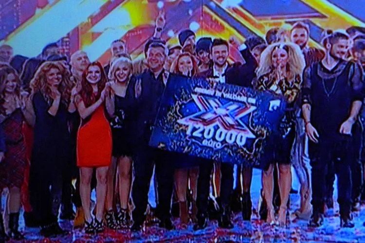 Florin Ristei a câștigat X FACTOR 2013.  A cucerit inimile romanilor cu "Bed of Roses" - VIDEO