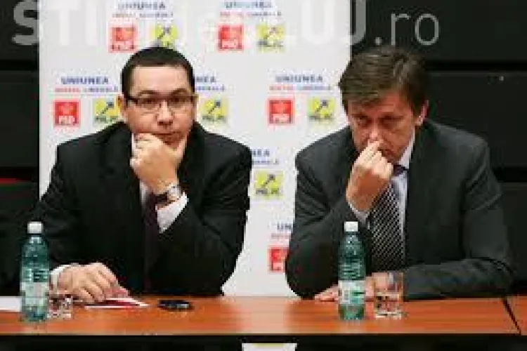 Antonescu prevestește ruperea USL? ”E indecent să mai pozăm ca un cuplu politic”