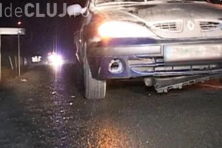 Accident grav la Bonţida de Anul Nou. Un pieton a fost lovit mortal lângă trecere VIDEO