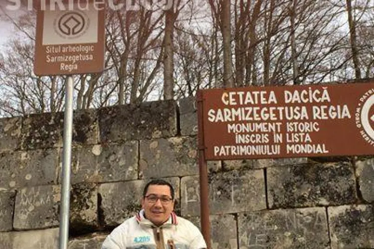 Victor Ponta transmite mesajul de anul nou de la Sarmizegetusa: ”Imi doresc ca in 2014 eu sa fiu mult mai bun”