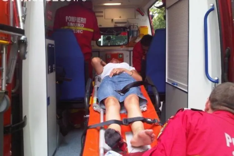 Accident cu sase victime la Rascruci. Un sofer a intrat in depasire, dar a derapat si s-a izbit de un Fiat 