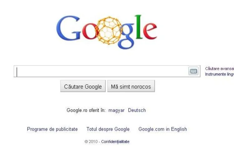 Google aniverseaza 25 de ani de la descoperirea fulerenelor