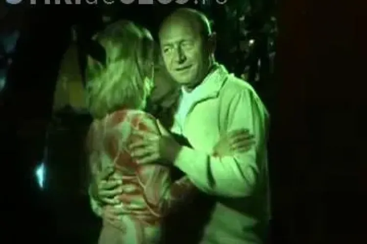 Basescu a sarbatorit la Ciresica remanierea Guvernului - VIDEO