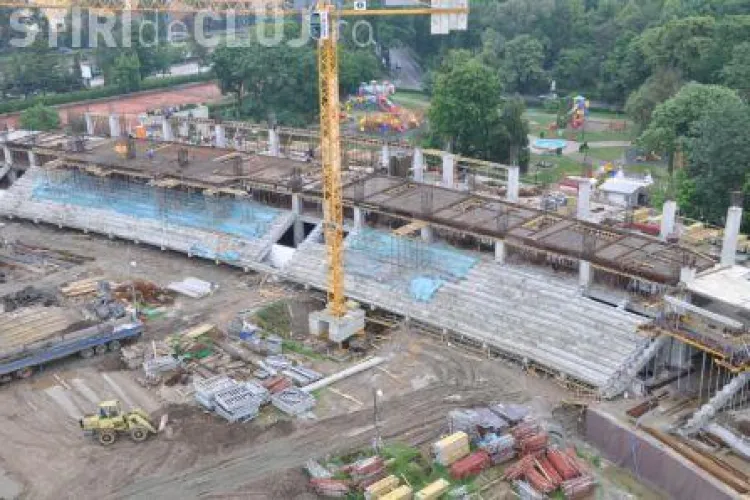 Lucrarile la stadionul municipal "Cluj Arena" sunt in intarziere