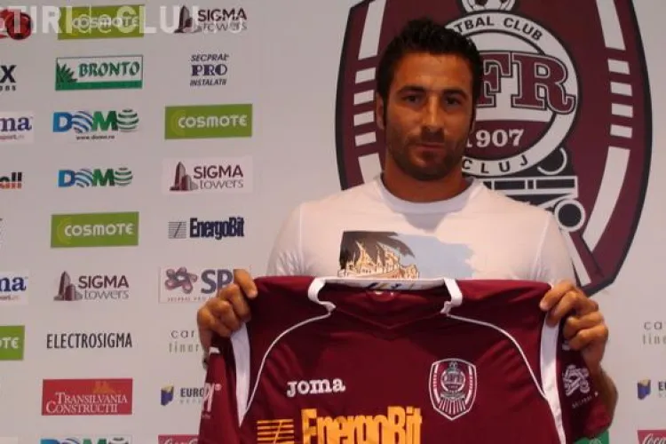 Ferdinando Sforzini s-a transferat la CFR Cluj. "CFR Cluj este un club important din Romania!"