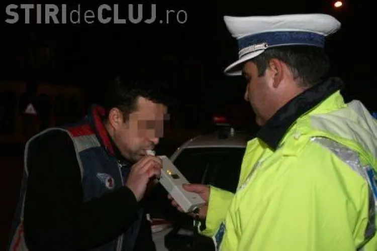 Barbat din Feleacu, prins la volan pe strada Observatorului cu o alcoolemie de 2,28 la mie
