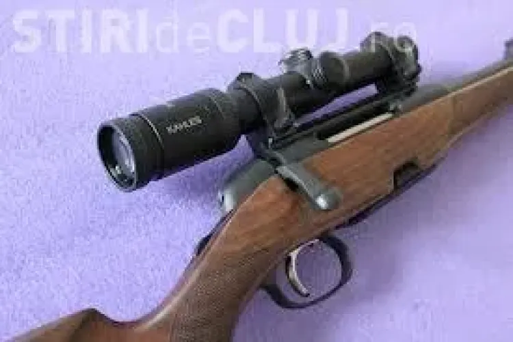 Vânător clujean cercetat pentru că se antrena la o țintă improvizată