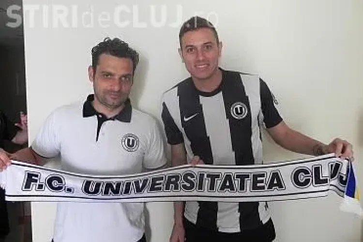 ”U” Cluj aduce un brazilian la echipă. Braga Menezes Rodrigo a semnat pe 6 luni 