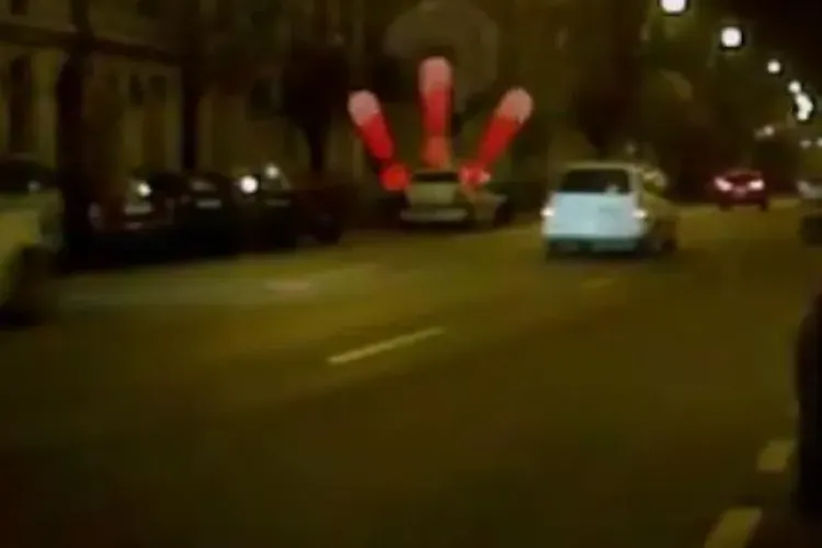 Băieții de bani gata fac RALIU pe Dorobanților! Poliția asistă, dar nu face nimic - VIDEO