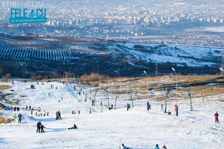 Pârtia Feleacu a fost reamenajată și are un orar special de vacanță - VIDEO