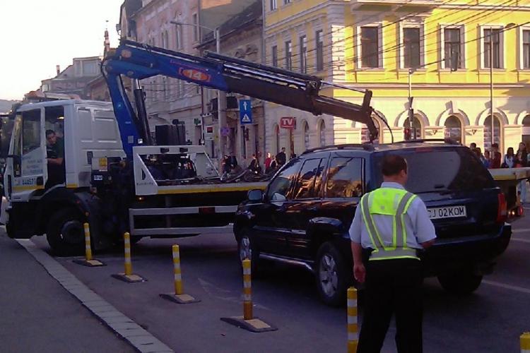 Cluj-Napoca: Amenzi de 30.000 de euro, aplicate șoferilor care parchează neregulamentar
