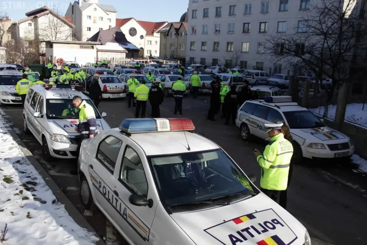 Peste 280 de șoferi clujeni au fost amendați într-o singură zi, iar opt și-au pierdut permisul
