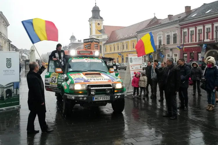 Echipa Transylvania 4 Africa a plecat de la Cluj spre Budapesta, iar apoi spre Africa - FOTO