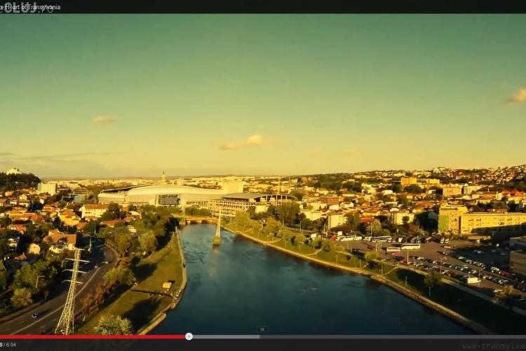 IMAGINI CLUJ-NAPOCA! Orașul văzut de la înălțime cu ajutorul unor drone - VIDEO