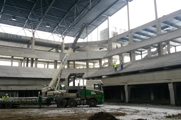 Sala Polivalentă va fi gata în 15 septembrie! Cum arată acum șantierul - FOTO