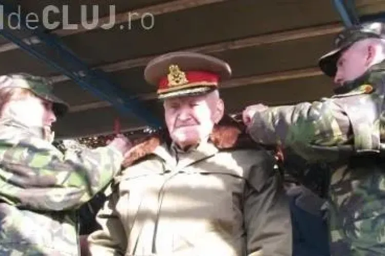 Un veteran de război din Dej, în vârstă de 101 ani, avansat în grad - VIDEO