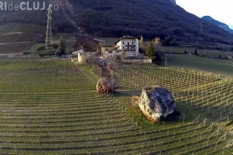 FENOMEN! Roci URIAȘE au distrus o fermă din Italia - FOTO